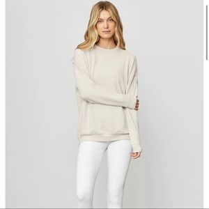 Aloyoga Micro Waffle Relaxation Pullover size M